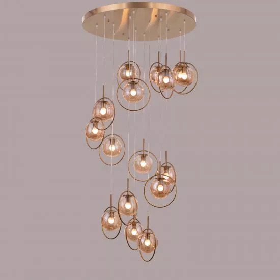>Awards Night Double Height Chandelier